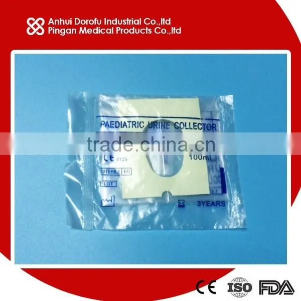 Infant urine draingage bag 100ml CE ISO FDA