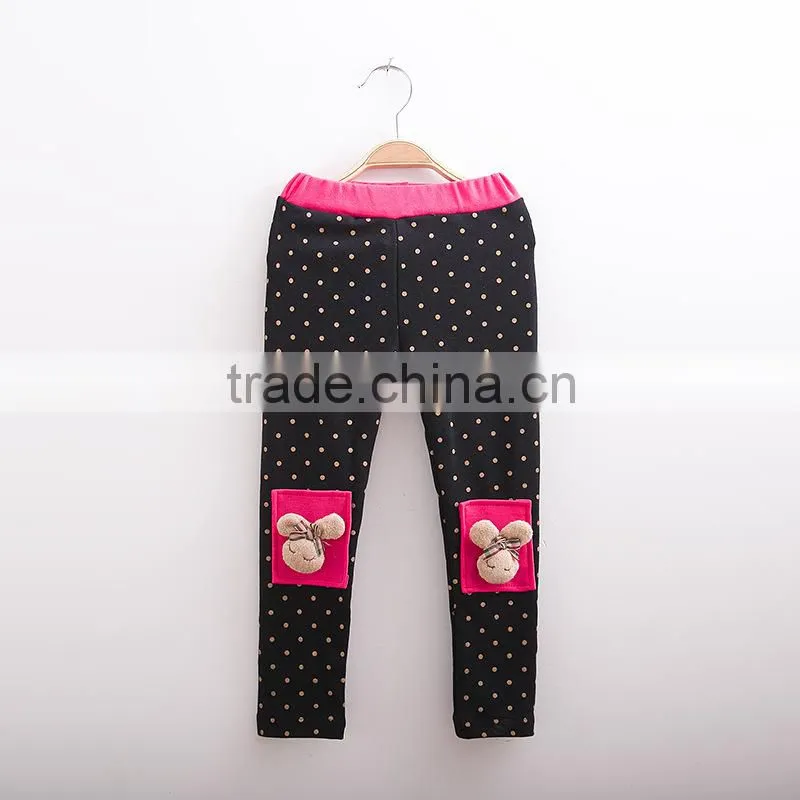 children girl's pants, cartoon bunny designs,2014 New Arrival