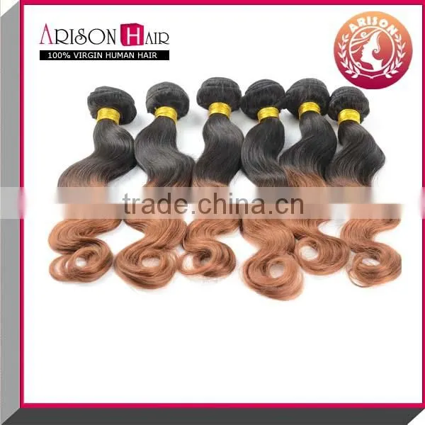 Malaysian Human Virgin Hair Ombre Hair