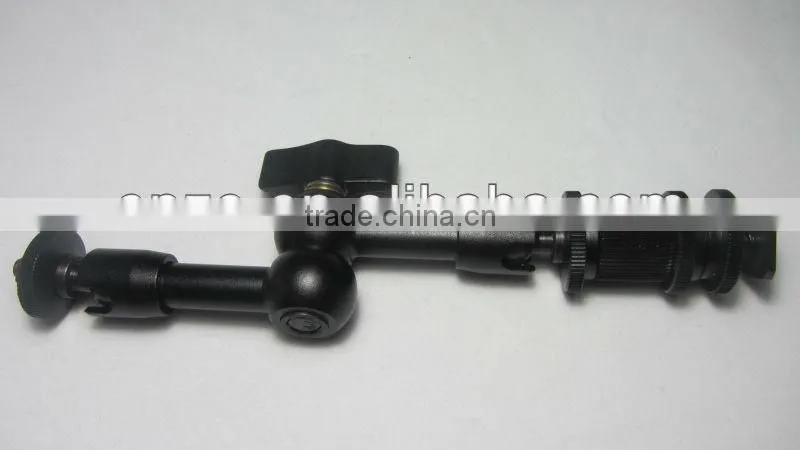 7 Inch Variable Friction Magic Arm for Hot Shoe Mounts to Work with LED Panel, DSLR Monitor, Mic 7ARM camera flash holder