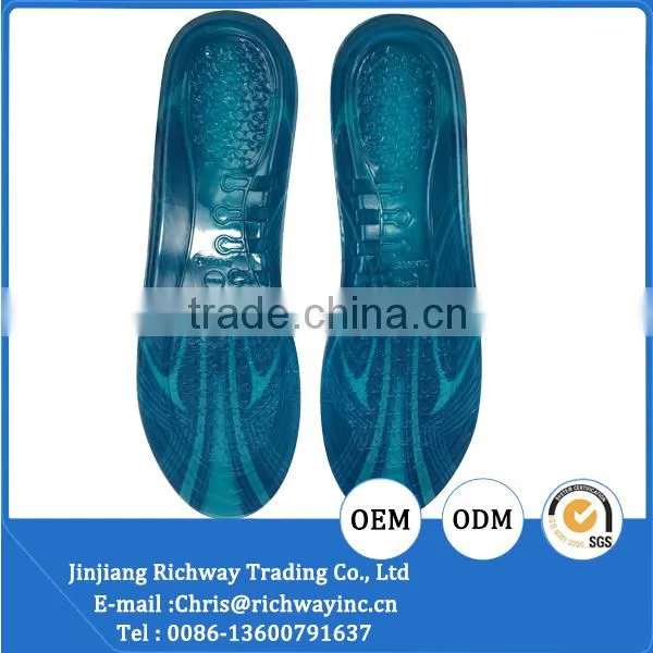hot selling TPE insole for shoes silicone insole