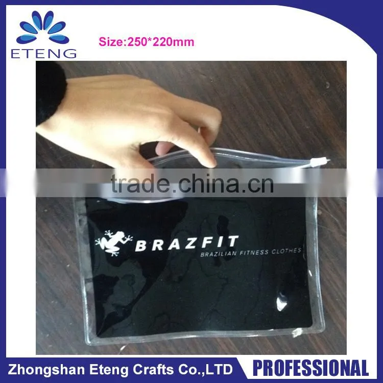 2016 New promotion custom dimensions clear plastic cosmetic bag,transparent pvc cosmetic pouch