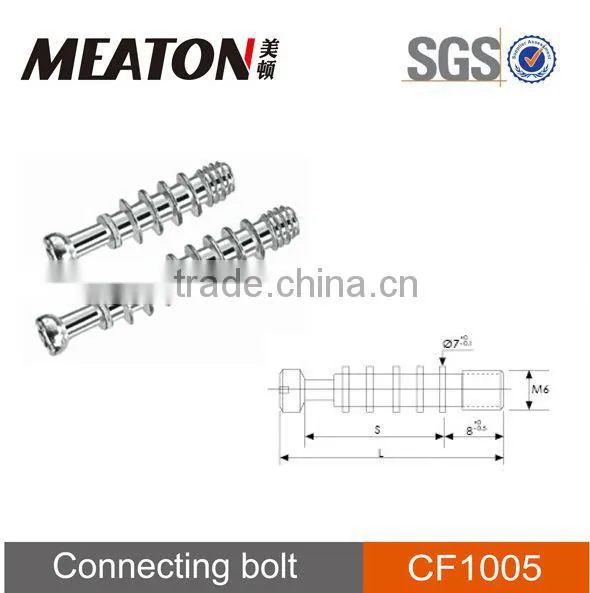 carbon steel fittings & furniture decorative screws and bolt & screws and fittings for furniture