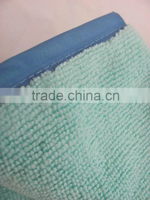 Satin Hemming Microfiber Cleaning Cloth Car Care Towel