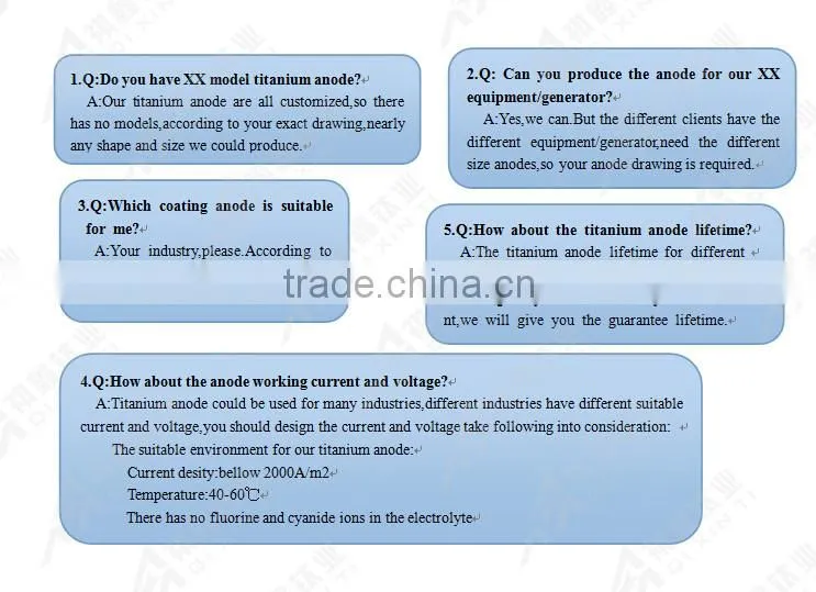 Coating Titanium Anodes Sodium Hypochlorite Generator