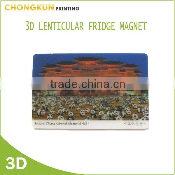 2015 Promotional Tourist fridge magnet/custom blank fridge magnet