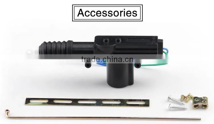 world lowest price but good middle quality 2 wire power door lock actuator