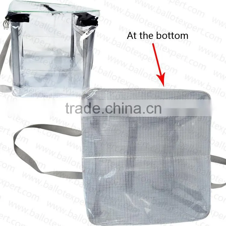 Collapsible Pvc Ballot Box/ Clear Customized Pvc Ballot Box
