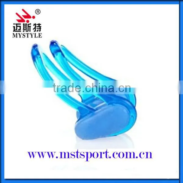 Silicone waterproof swimming nose clip