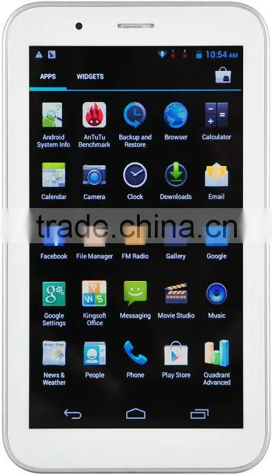android mid tablet pc manual 7 inch tablet pc themes 4GB with bluetooth 3g phone call