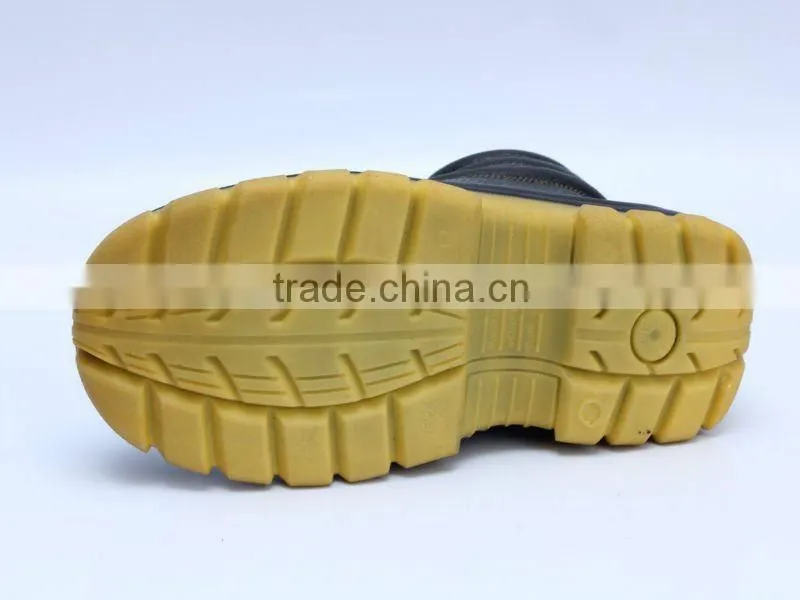 2012 hot sell fashion cow leathe safety shoes