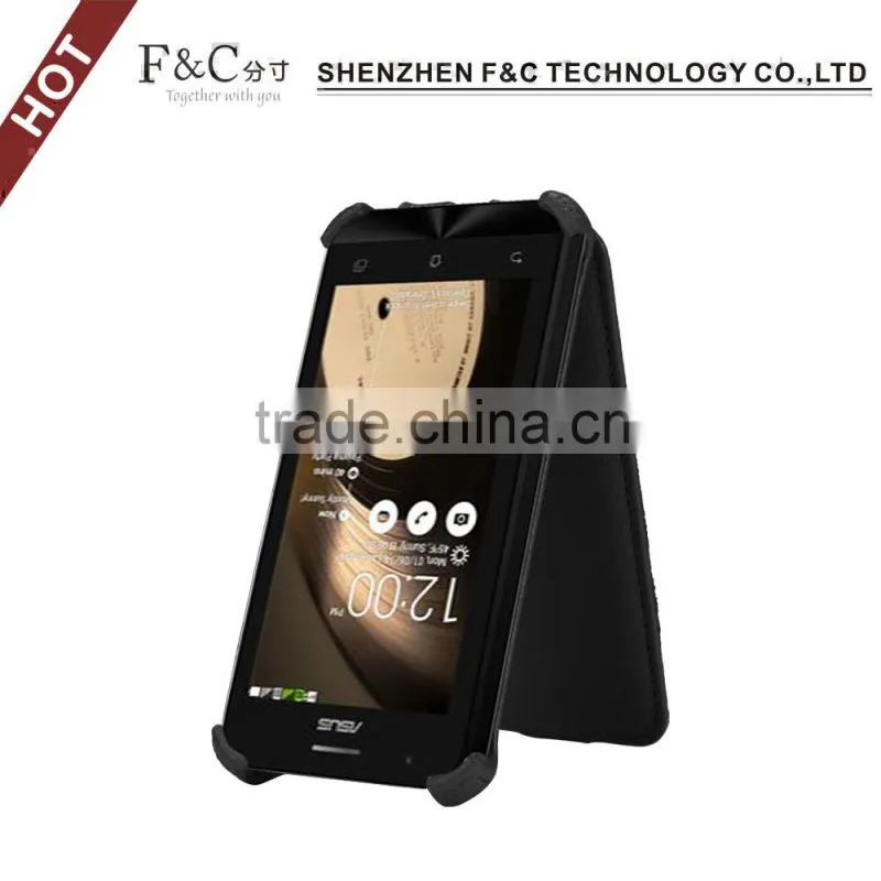 2015 new arrival heat setting flip case for ASUS Zenfone C