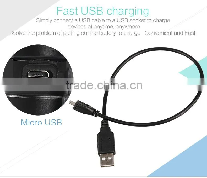 USB flashlight torch light A2 with zoom