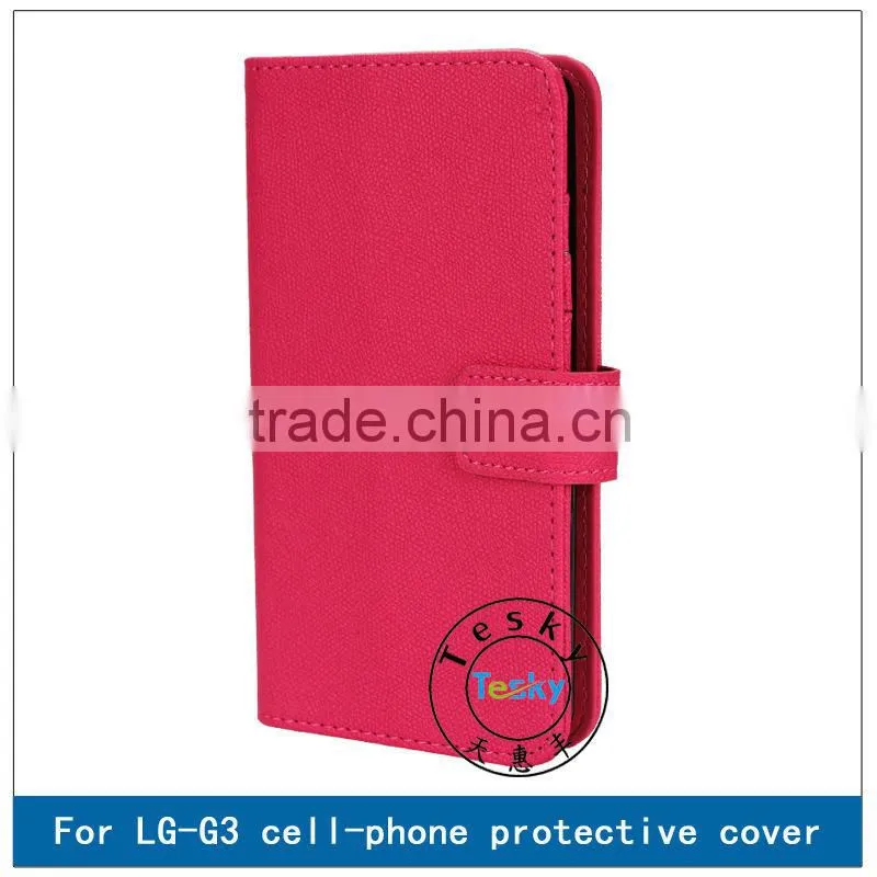 FOLIO COVER CASE FOR LG G3,LOVELY TRAVEL CASE FOR LG G3 WITH STAND