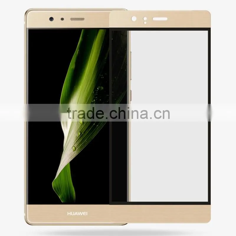 highly clear 9H 2.5D for huawei P9 plus glass screen protector