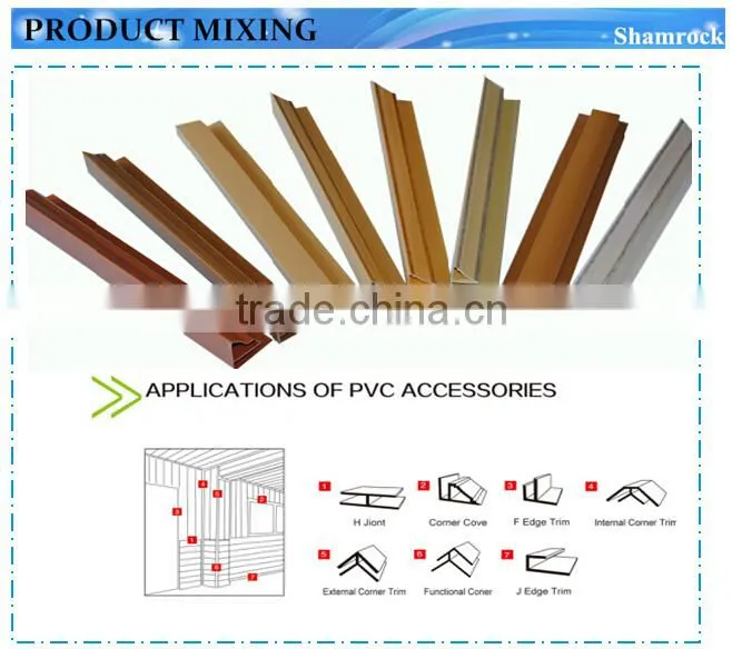 PVC board for wall decoration