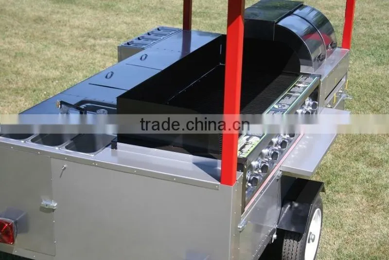 hot dog food cart CE approved hot dog food cart