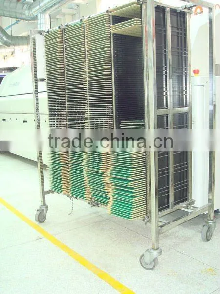 Anti-static ESD SMT PCB Trolley for Electrolic Factory