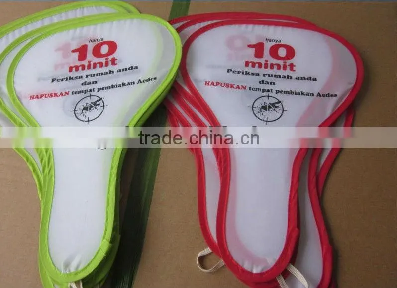 2013 promotion nylon foldable hand fans