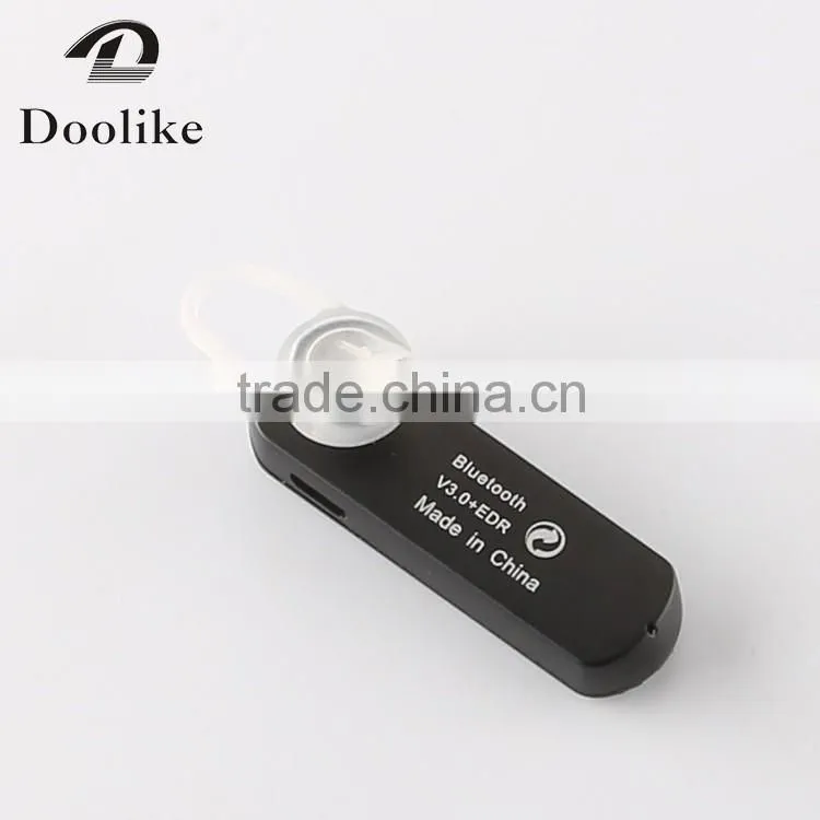 Fashionable thread cover micro wireless bluetooth stereo headphone headset for sports