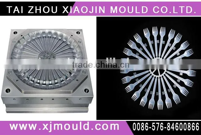 plastic knife fork and spoon injection mould