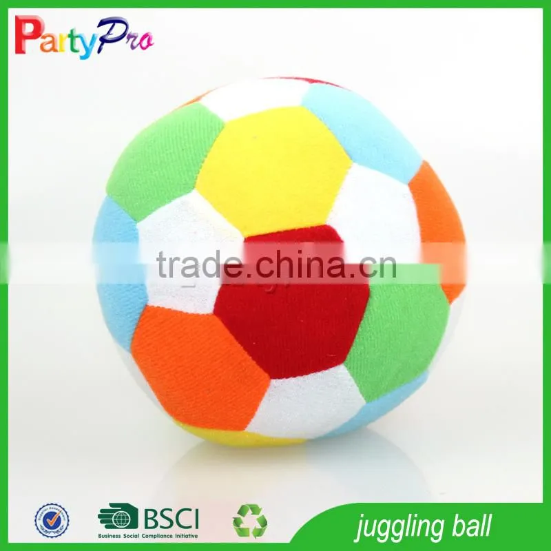Partypro Zhejiang Factory BSCI social audit New Soft Fabric Ball with Cotton Inside