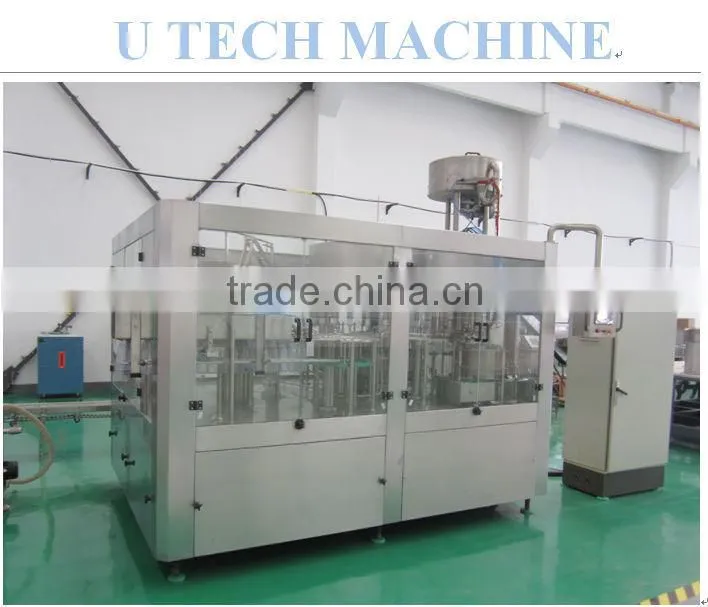 Small Automatic Soda Water Bottling Machine