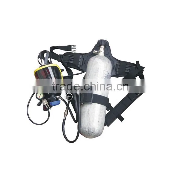 self-contained positive pressure air breathing apparatus for fire-fighting