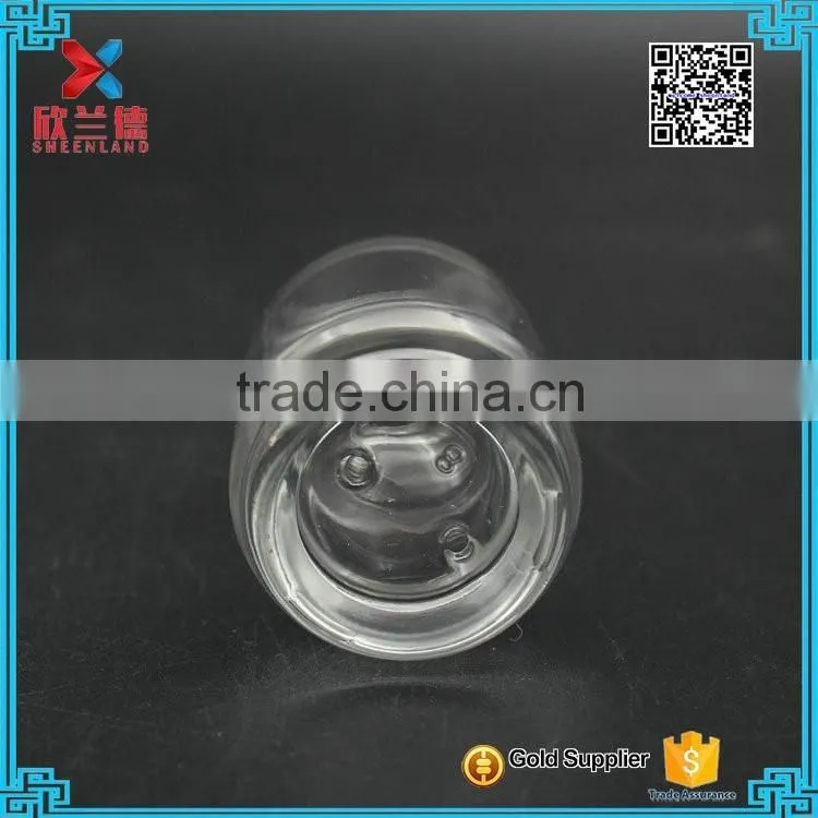 Eco-friendly 190ml Reed Diffuser Glass Bottle cute round shape