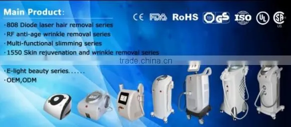 Diode laser hair removal machine 808nm