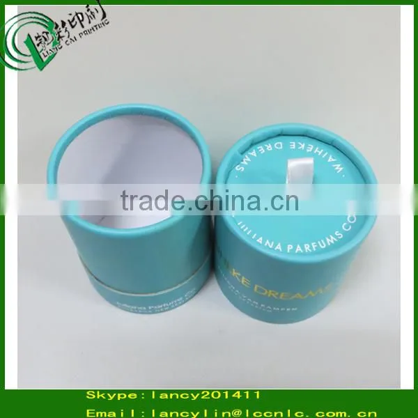 cylinder paper tube with ribbon colorful empty gift boxes candle gift box with inserts