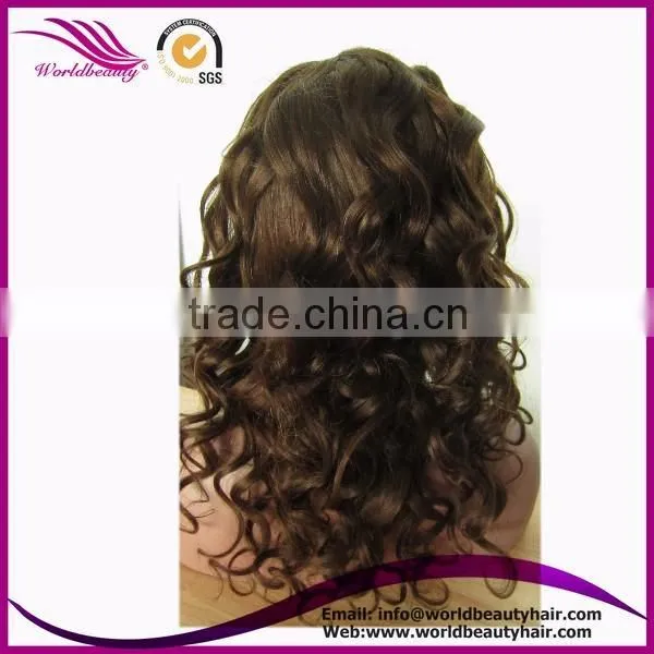factory price for 18'' 3# sexy wave lace front wig