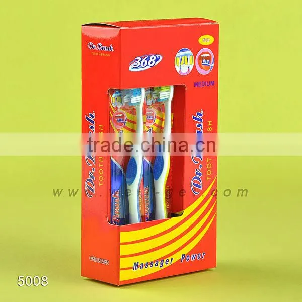 Dental Supply OEM Accepted New Designing Adult Toothbrushes