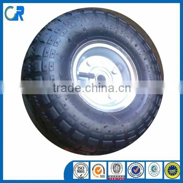 Yinzhu Gainran Manufacturer air wheel 4.10/3.50-4 wooden cart wheel