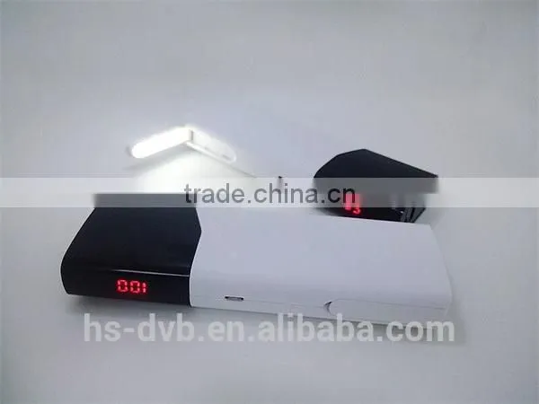 2015 Newest Factory Price High Quality Mobile New Power Bank 10400mah With Led Light For All Smartphones