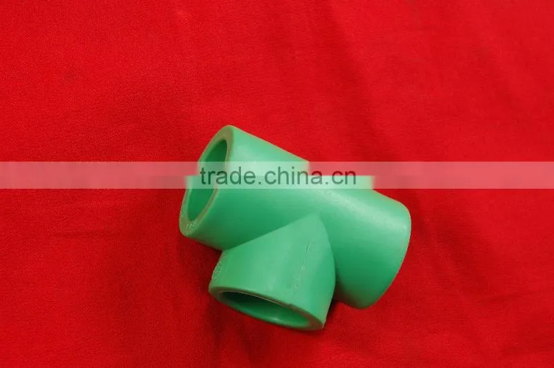 50/25/50 mm Reducing Tee - EUROAQUA PPR PIPE FITTING, ppr pipe, plastic pipe, plastic pipe fitting, plastic pipe and fitting