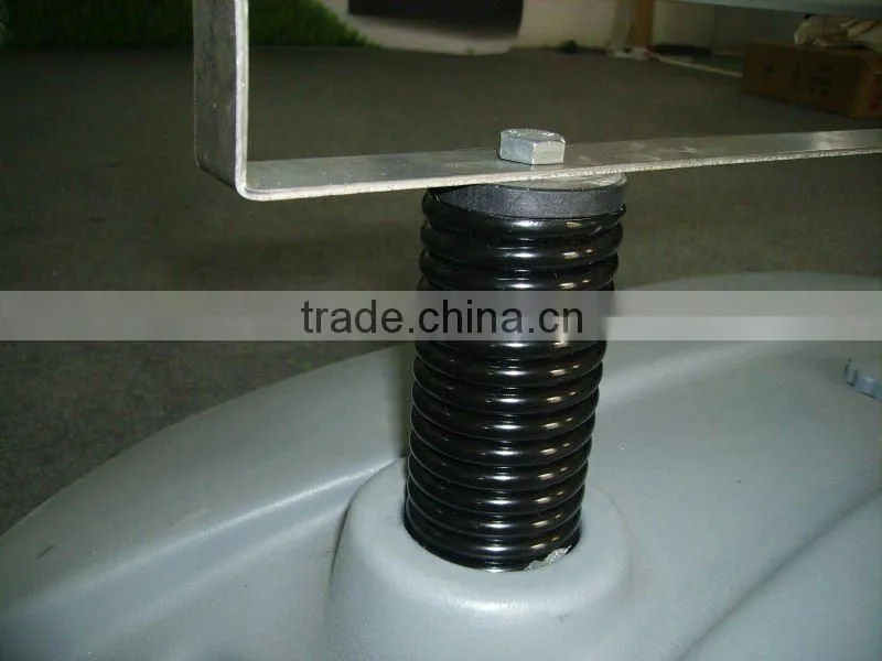 aluminum outdoor poster stand with water tank