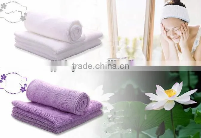 Super absorbent microfiber mini face towel