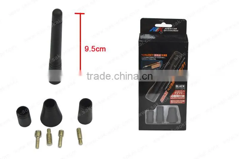 Colorful ABS High Powerful Car Antenna with Screws adapters