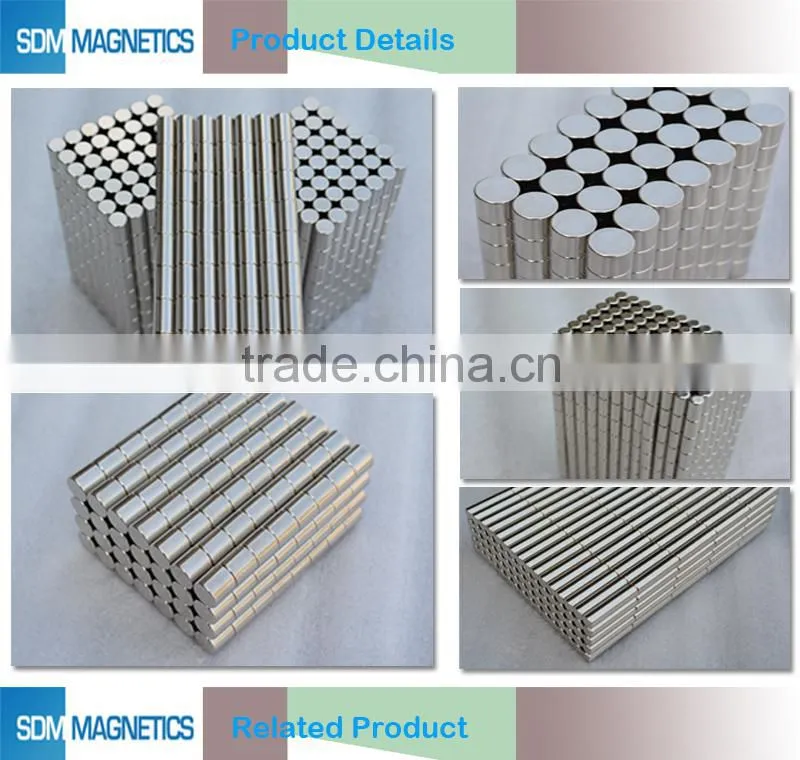 High quality strong permanent sintered neodymium magnet bar