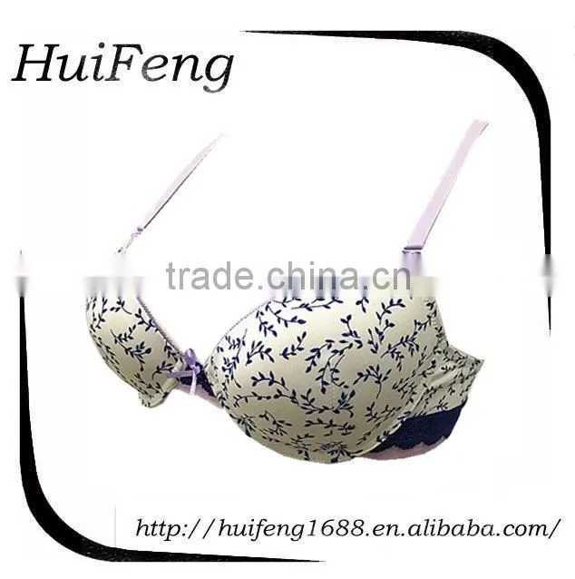New arrivals nylon push up red sexy straps underwear ladies stylish good bra