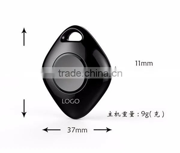 ABS material Keychain dog wallet anti lost Alarm Sensor Remote Shutter Tracker for android iphone samsung mobile phones