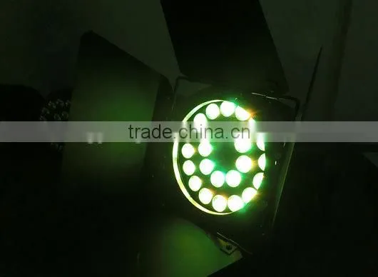 Newest hot selling 24x15W LED par64 lighting RGBAW + UV 6 in 1 par can indoor