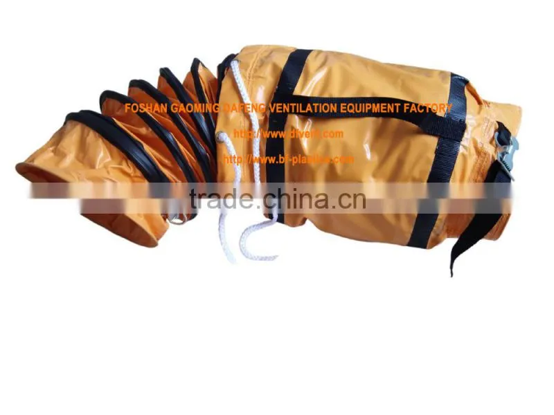 200mm pvc flexible duct with bag