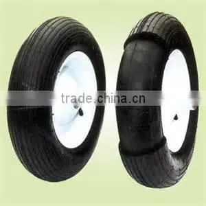 HOT SALE PR3006 4.00-8 rubber wheel