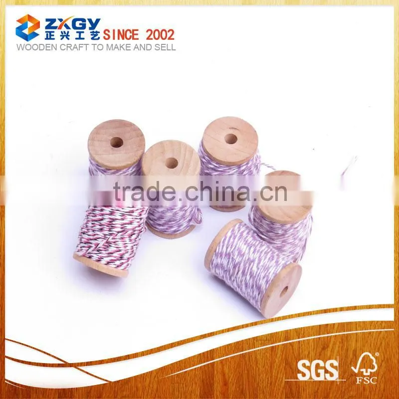 Natural Color of Wooden Spool, Wooden Wire Spool with Various Sizes