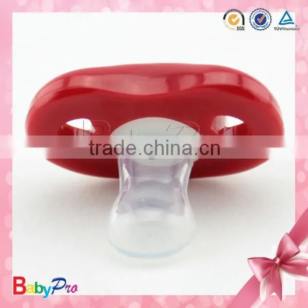 Babypro PN01-2 China Supplier Quality Products Lovely 100% Food Grade Silicone Funny Baby Pacifier For New Borns