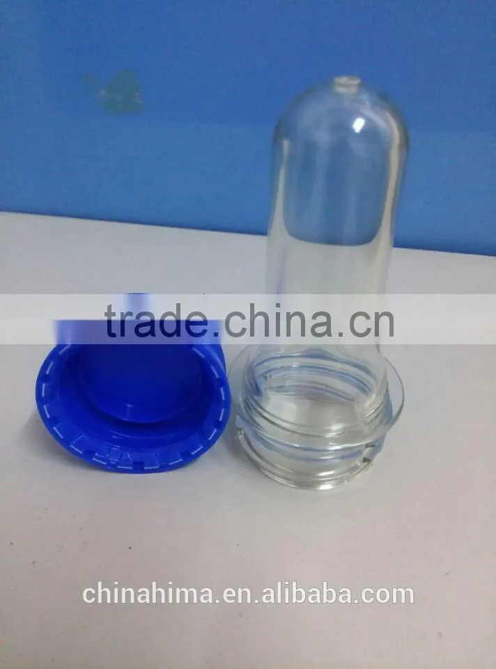 plastic bottle tube 38G 38MM (2 START) TRANSPERANT in hot fil