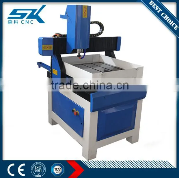 High quality SKM-6060 small metal mould making machine cnc router machine price in india
