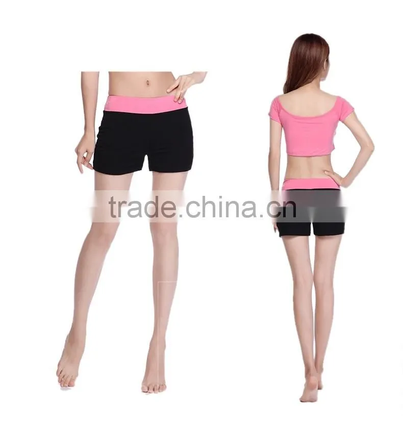 Custom Modal Fitness Yoga Shorts, Women Yoga Wear Wholesale